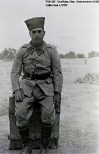 TUNISIE 1939  66 EME  REGIMENT D ARTILLERIE (50)
